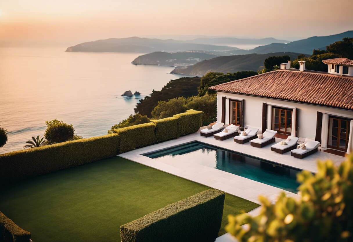 Les critères de luxe d'une villa avec vue sur la mer au pays basque