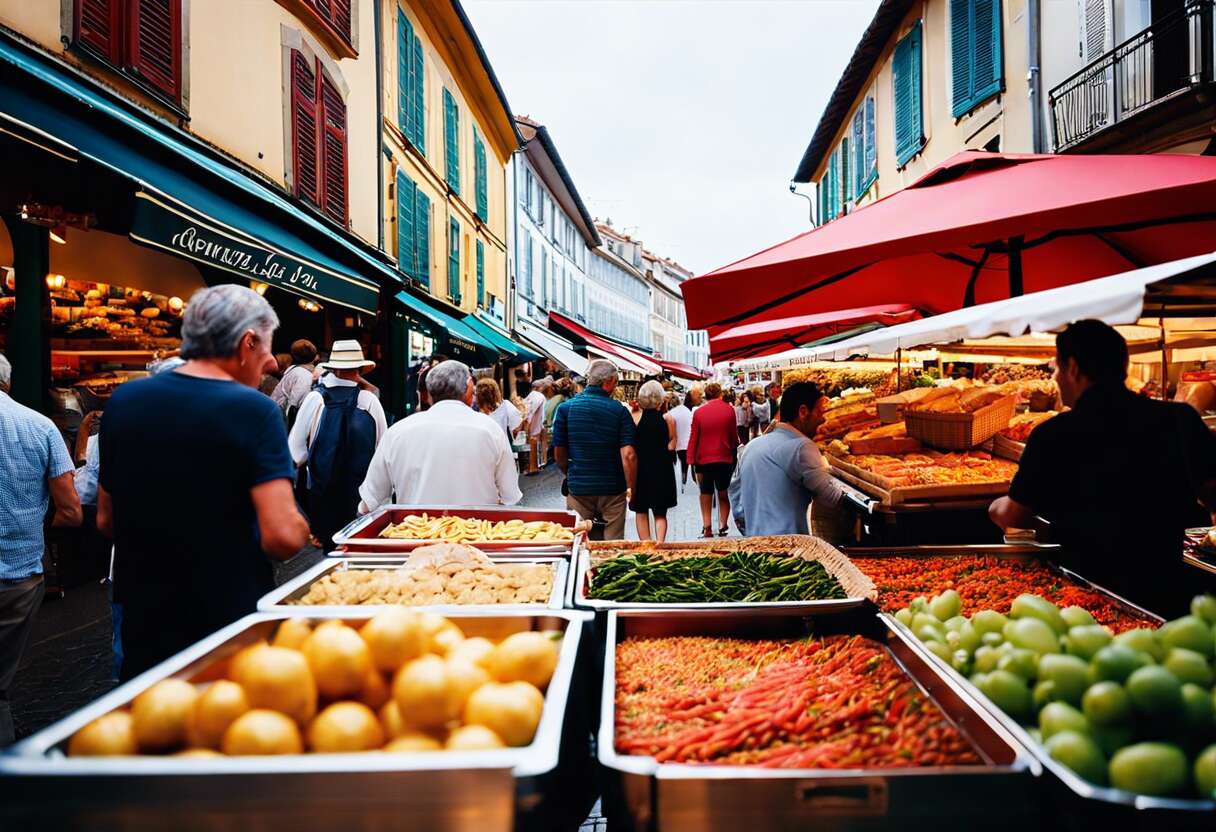Le marché de saint-jean-de-luz : un lieu de vie et de commerce authentique