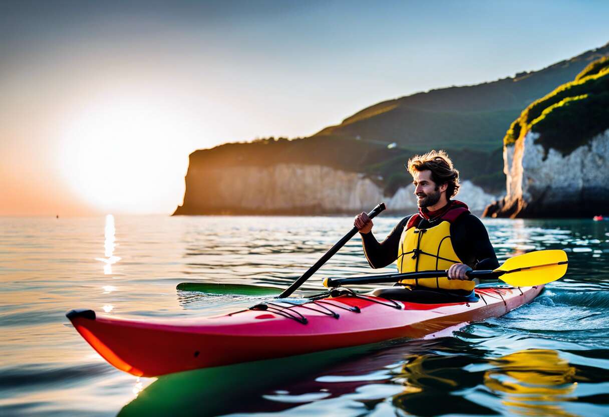 Les meilleurs spots pour le kayak de mer sur la côte basque