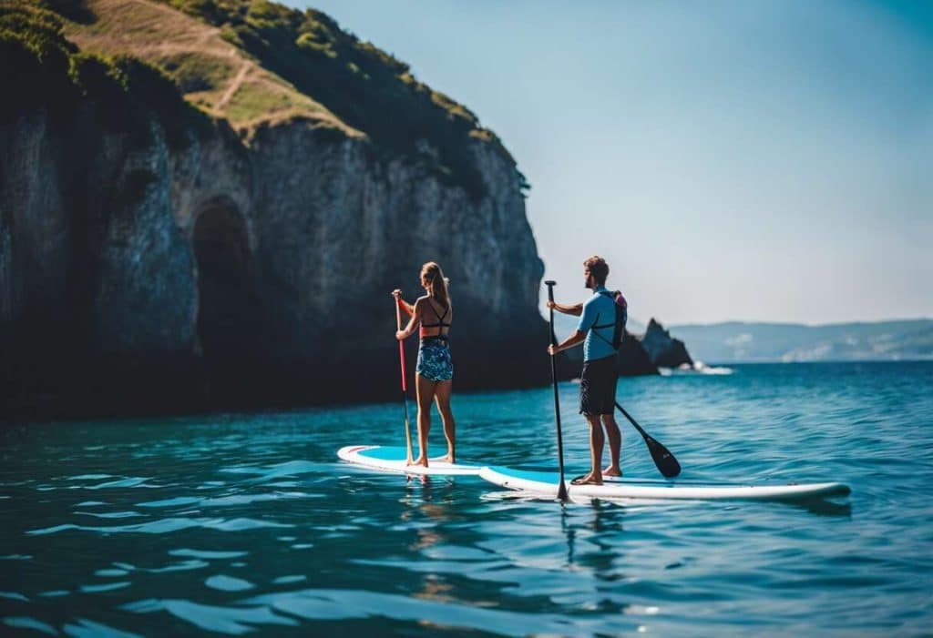 Stand-up paddle : découvrez la côte basque autrement