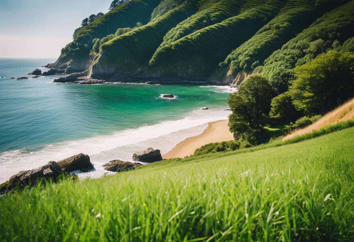 Éco-tourisme au Pays Basque : plages propres et initiatives vertes