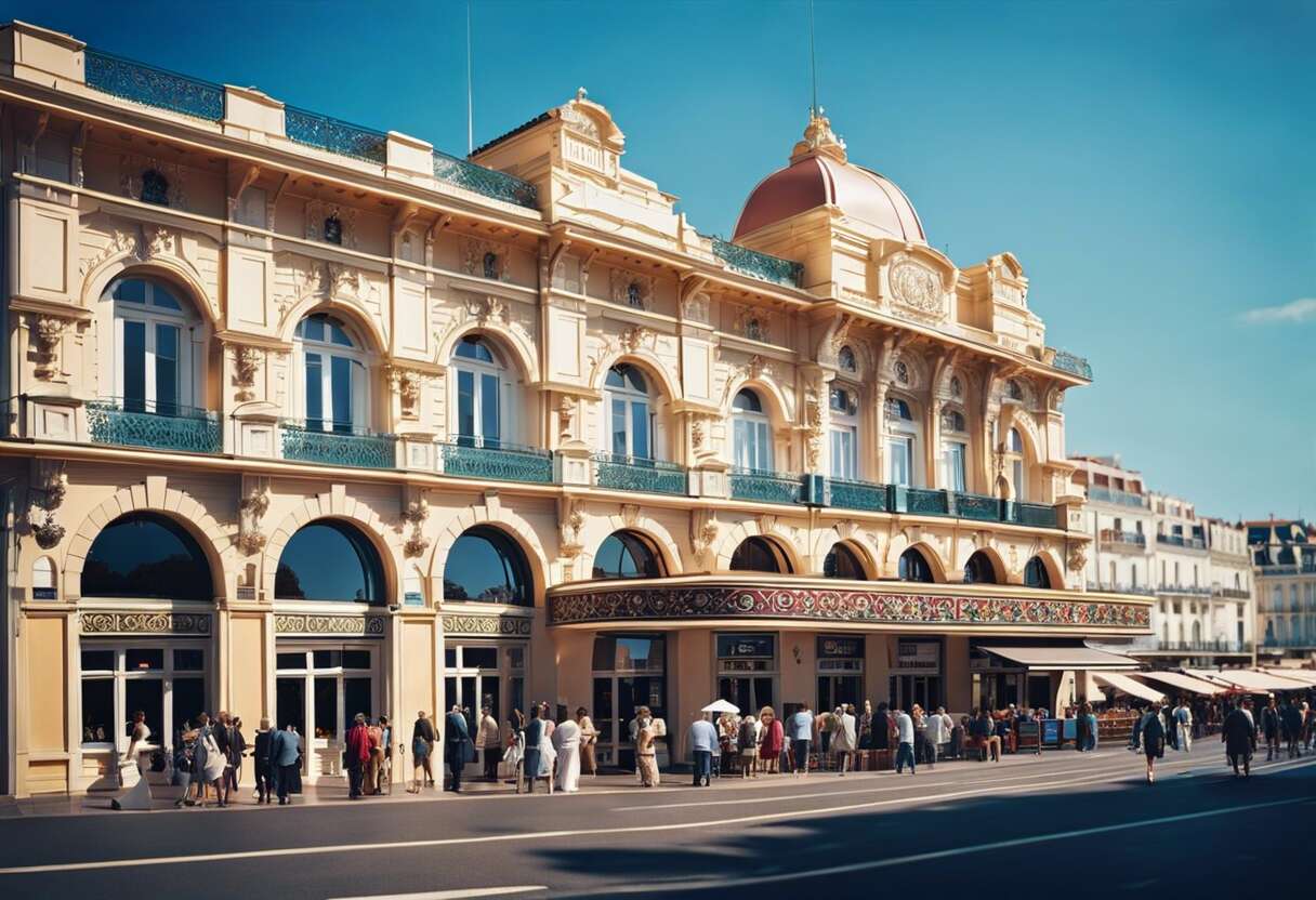 Le casino et l'essor du tourisme balnéaire à biarritz