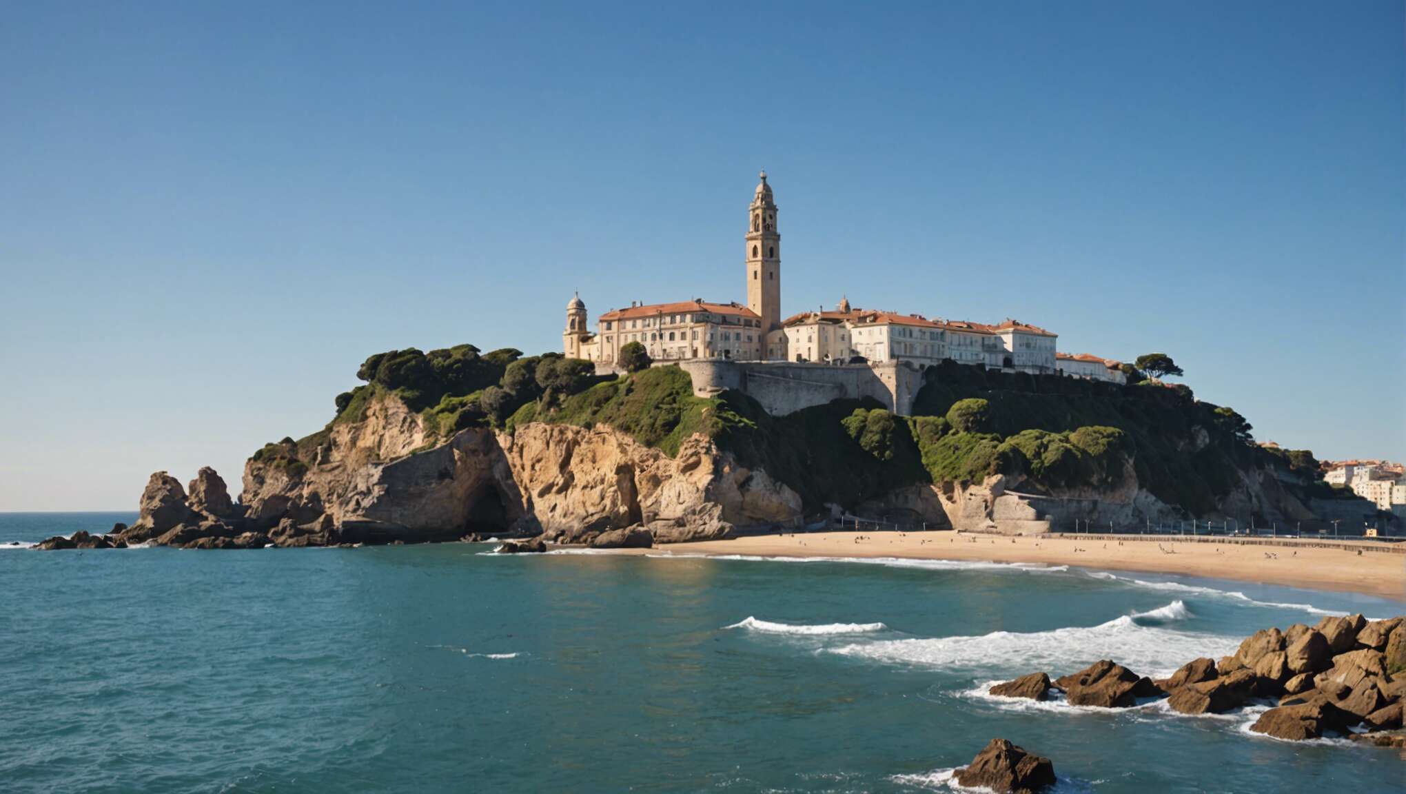 Le rocher de la vierge dans la dynamique touristique de biarritz