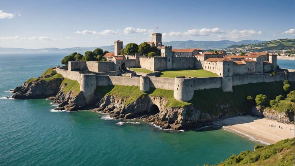 Le fort de Socoa à Ciboure : sentinelles historiques sur la côte basque