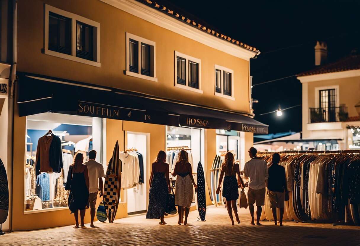 Shopping nocturne : boutiques et créateurs locaux sous les étoiles d'hossegor