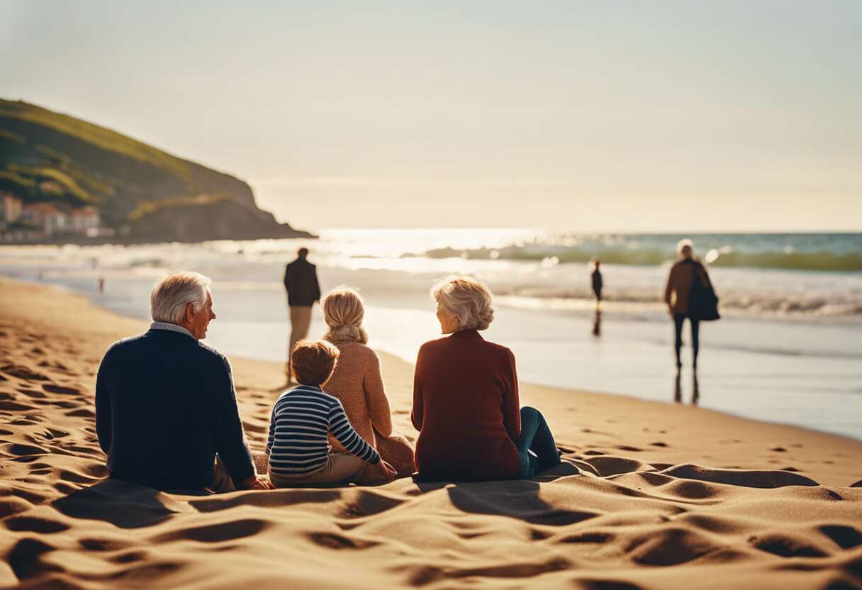 Famille et détente : les loisirs d'un été prolongé sur la côte