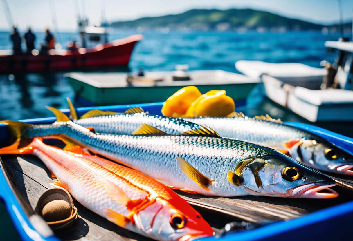 Les espèces de poissons cibles dans les eaux basques