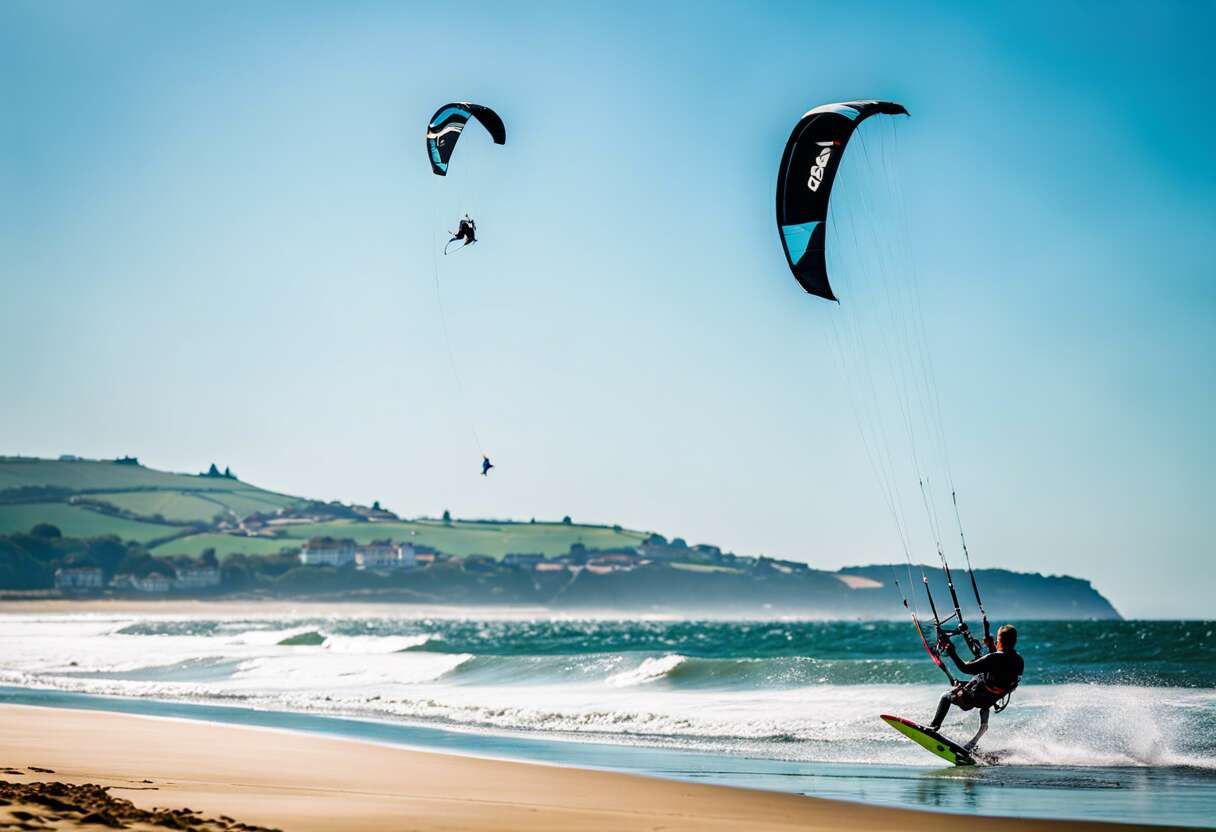 Hendaye : le spot idéal pour débuter en kitesurf
