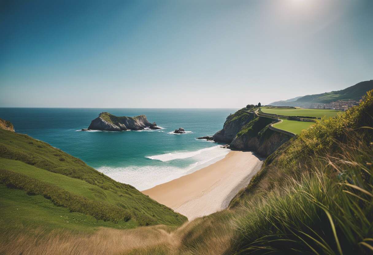 Découvrir la magie du littoral basque : entre plages et falaises
