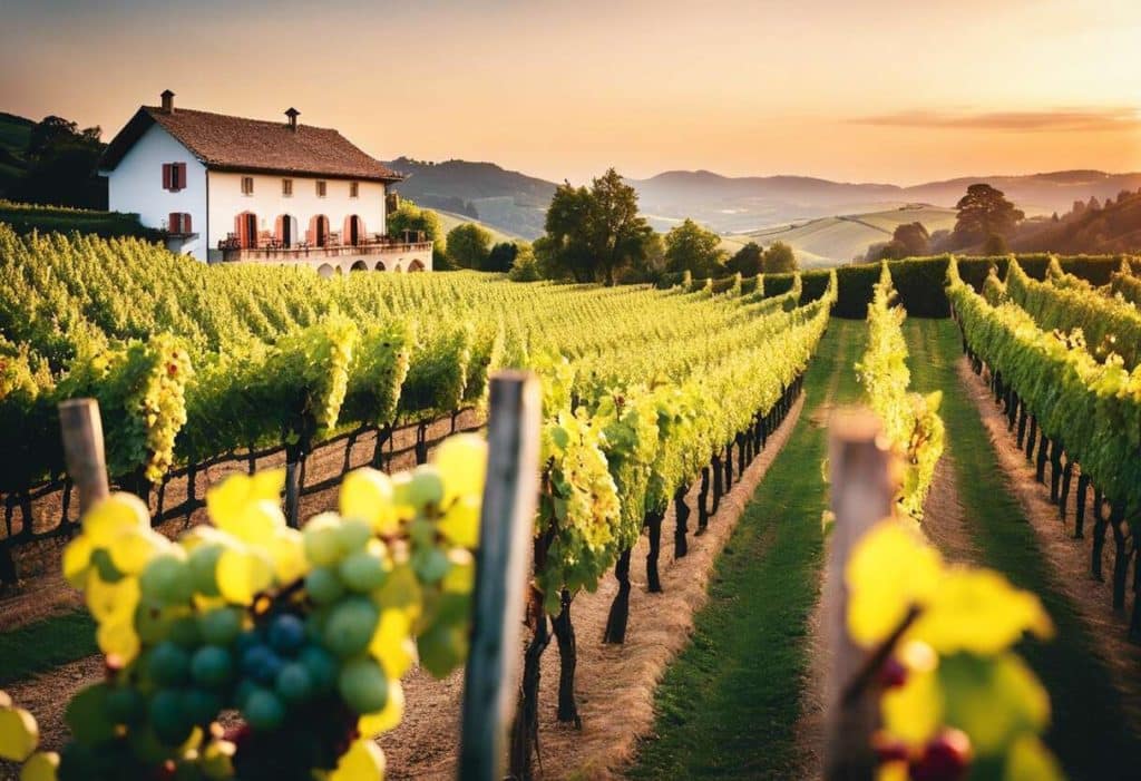 Top des vignobles : où aller pour une expérience viticole basque ?