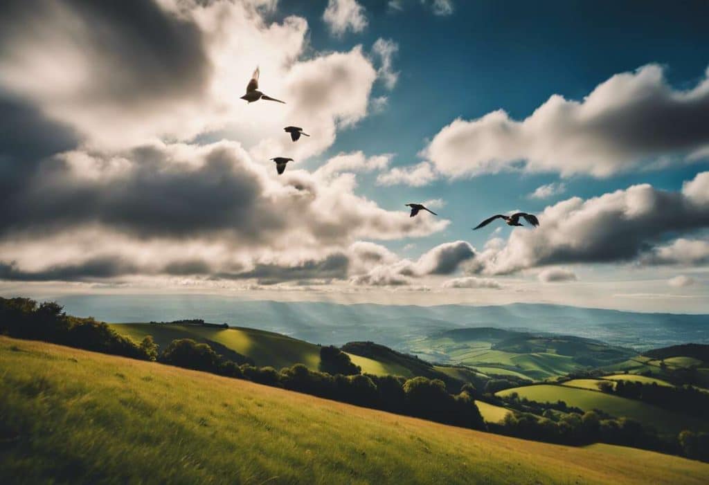 Voyage dans le ciel basque : comprendre le vol des oiseaux