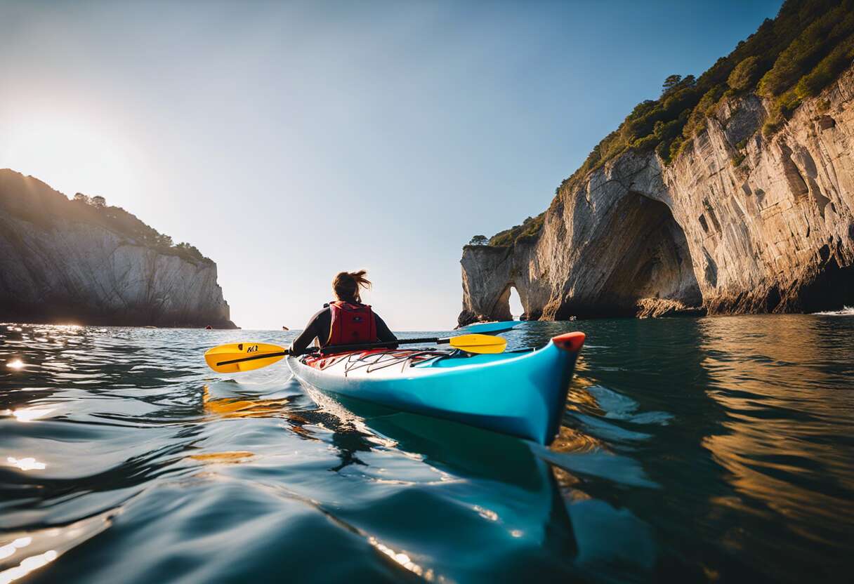 Kayak de mer : explorez les joyaux cachés de la côte basque