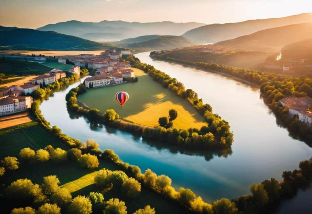 Vol en montgolfière au-dessus de la Bidassoa : sensations et paysages à couper le souffle